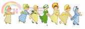 Lanarte 33269 Holly Hobbie Girls in a row