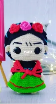 Amigurumi de frida online kahlo