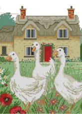 Good for the Geese by Lesley Teare from Cross Stitch Collection 176