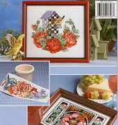 American School of Needlework ASN 3746 Donna Kooler - Florals In Cross Stitch