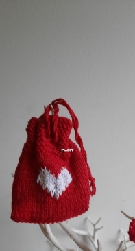 "Valentine" Mini Posy Gift Bag by Lorraine Hearn-Free