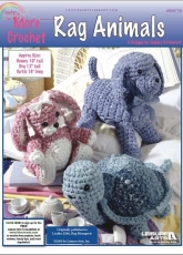 Leisure Arts  - Tammy Kreimeyer - 800738 More Crochet Rag Animals