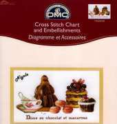 DMC 14335-22 Chocolate Dome and Macaroon