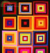 Margrit Hall-Colorful Kona Squares-Free Pattern