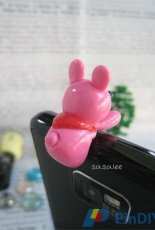 Clay pink bunny