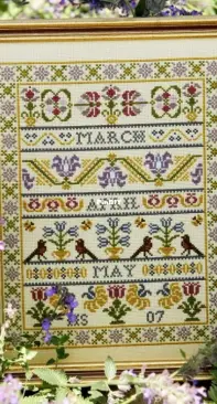 Historical Sampler Company - Spring Band Sampler XSD