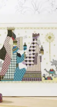 Star of Wonder - Three Kings by Lesley Teare from Cross Stitch Gold 106
