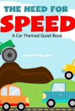 The Need For Speed A Car Themed Quiet Book by MothersNiche