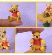 Muffa Miniatures- Mariella Vitale- Miniature Pooh Bear