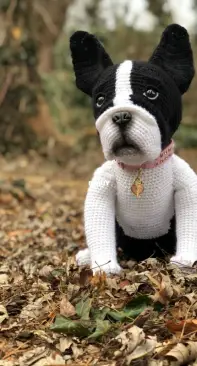 Husky Dog Crochet pattern by Ambercraftstore