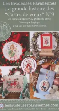 Les Brodeuses Parisiennes - LBP - La Grande Hisoire des Cartes de Voeux - N°3 by V. Enginger