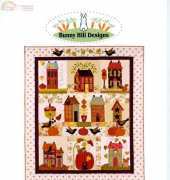 Bunny Hill Designs-#1033-Autumn Houses Quilt