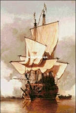 Art-goblen - Ship by S. Nedelcheva (С.Неделчева)
