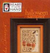 Heart in Hand halloween sampler