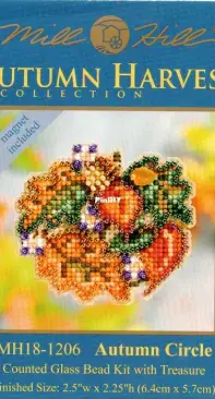 Mill Hill - Autumn Harvest Collection MH18-1206 Autumn Circle XSD