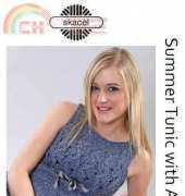 Summer Tunic with Ajour Cables by Schulana for skacel collection, Inc. -Free