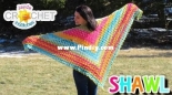 Jayda Crochet In Stitches - Springtime Shawl - Free