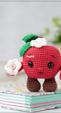 My Crochet Friends - Handmade Clubok - Daria Kalinina - Blooming Apple - Цветущее Яблочко - Russian