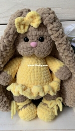 Anastasia Kuznetsova - Bunny in a dress - Анастасия Кузнецова - Зайчик в платье - Russian