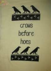 Crows Before Hoes Self Designed pattern