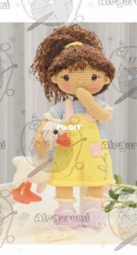 Chik-Chik Handmade - Thuỳ Trang - Doll Nancy - Boneca Nancy - Portuguese - Translated