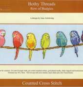 Bothy Threads XRO9 - Row of Budgies