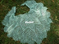 Lydia Dancing Beaded Lace Shawl - Anna Victoria - By the Lily Pond