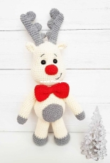 Ekaterina Ustinova - Crochet deer and Christmas tree - Translated - Free