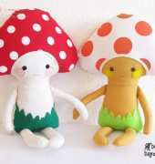 Dolls and daydreams - Mushroom Baby Sewing Pattern