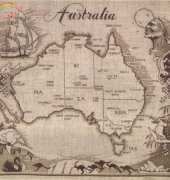 Couchman Creations CC032 - Map of Australia
