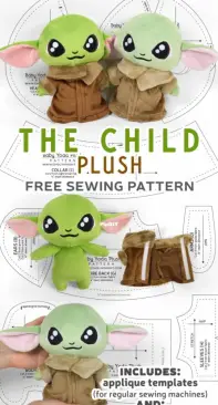 Free Pattern Friday! Stitch & Angel Plush – Sew Desu Ne?