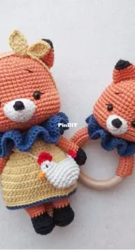 Amigurumi By Güli - Gülizar Ekiz - Freya the Fox - Russian - Translated