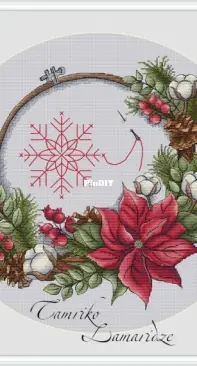 Embroidering Winter by Tamriko Lamaridze