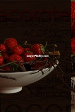 Digital scrapbooking - strawberries