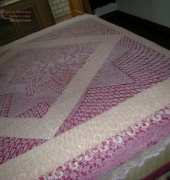 my work----Knitting bedspread