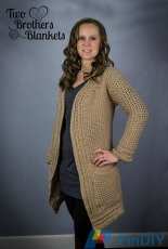 Two Brothers Blankets - Michelle Ferguson- Kristen Cardigan
