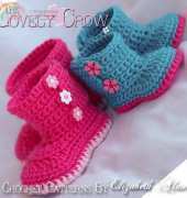 The Lovely Crow - Baby Garden Boots