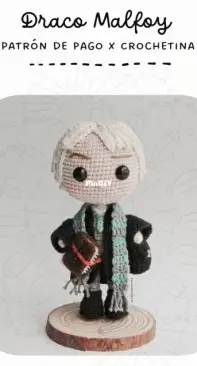 Crochetina - Paulina Cáceres - Draco Malfoy - Spanish