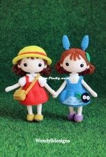Wendy Li Designs - Mei and Totoro girl