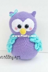 Sweet Oddity Art - Carolyne Brodie - Olivia the Owl