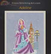Cross Stitching Art CSA-59 - Azure Elegance - Adeline