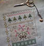 Holly and Hearts Christmas Mystery Sampler - Lizzie Kate 2013