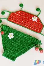 Luba Davies Atelier- Strawberry Bikini