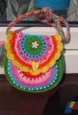 Rainbow purse