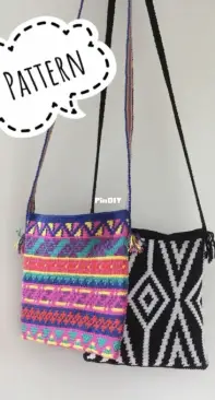 Wilma’s Home - Wilma ten Brinke - Wayuu mochila bag with leftovers