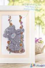 Tatty Teddy - In Full Swing from Cross Stitch Crazy 213