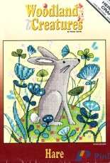 Heritage Crafts WCHA1328 Woodland Creatures - Hare by Karen Carter XSD
