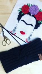 Headband with a twist
