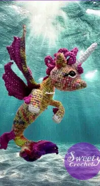 Sweety Crochet - Dulce Saavedra - Nixie Mermacorn - Spanish - Free
