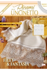 Ricami all Uncinetto Issue 9 - 2017. Crocheting - Italian with charts
